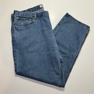 Vintage Levi’s 560 Comfort Fit Loose Tapered Leg Blue Jeans, 44x32